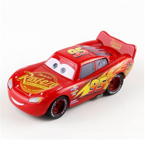 Carro Miniatura Diecast Relâmpago McQueen Rusteze Carros Disney