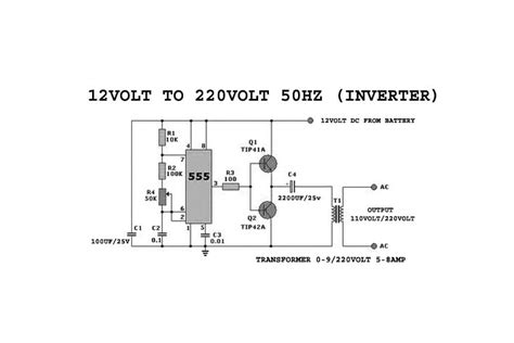 48v To 220v Inverter Schematic Diagram Circuit Diagram