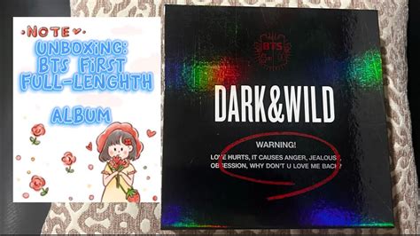 Unboxing Dark Wild Album Youtube