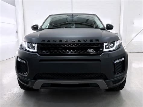 Range Rover Evoque - Complete Colour Change- 3M Deep Matte Black ...