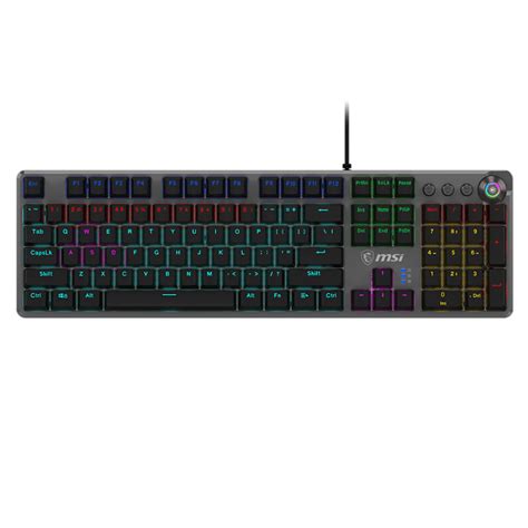 MSI Forge GK310 RGB Gaming Mechanical Keyboard Red Switches FORGE