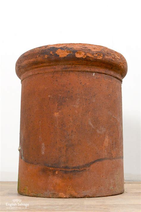 Plain Buff Clay Chimney Pot