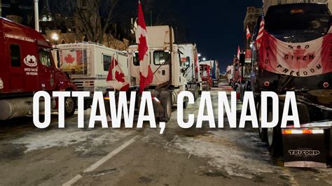 Canadian Truckers React To Trudeau Invoking Emergencies Act He Just