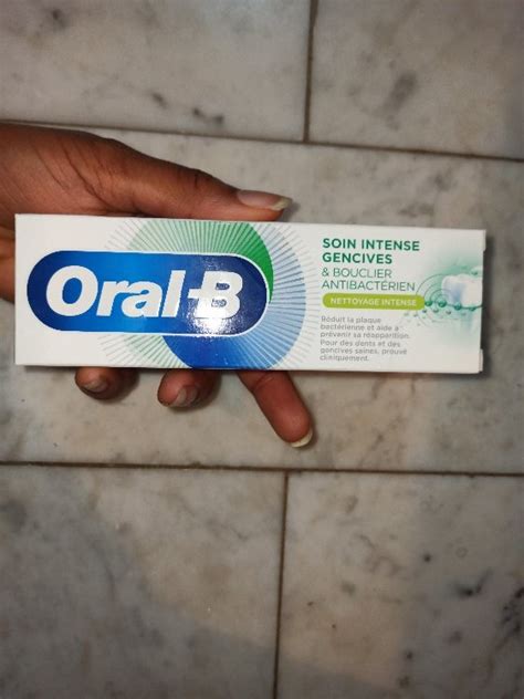 Oral B Dentifrice Soin Intense Gencives Bouclier Antibact Rien