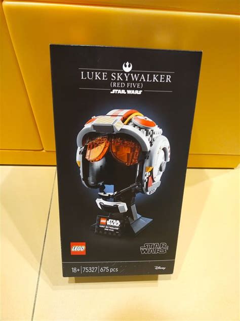 LEGO - Luke Skywalker Helmet Red Five Star Wars 75327 - - Catawiki