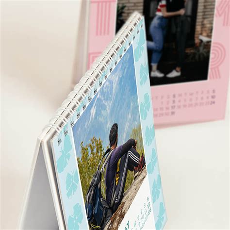 6x8” Desktop Calendar 2024 Customized Photo Calendar Online Zoomin