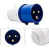 Amazon Blue Industrial Plug Sockets Maso A V Ip Pin