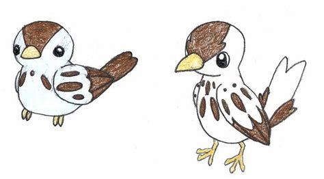 Sparrows By Frozen Feather Fakemon Pokemon Pokemon Moose Art Art