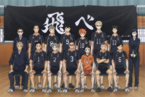 Miembros De Karasuno Haikyuu Amino