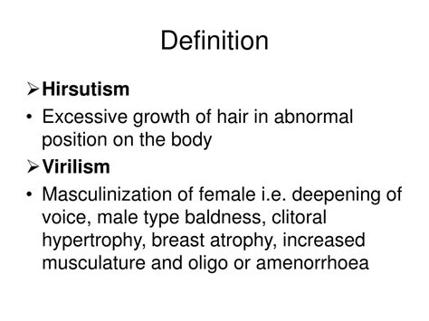 Ppt Hirsutism Powerpoint Presentation Free Download Id 5797264