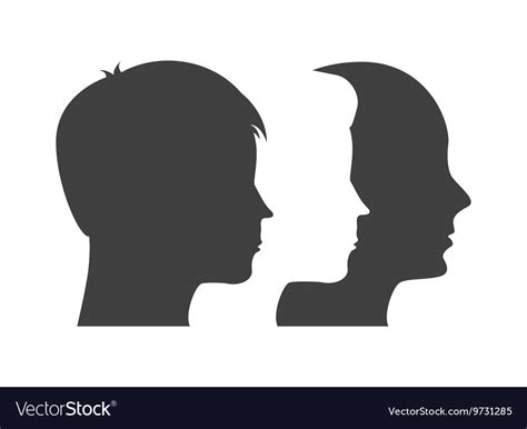 Human Head Design Creativity And Think Concept Vector Image