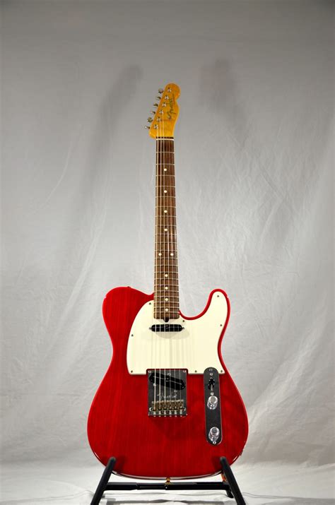 Fender Telecaster Guitar Crimson Red Modern Parts Vintage Guitars And Amps