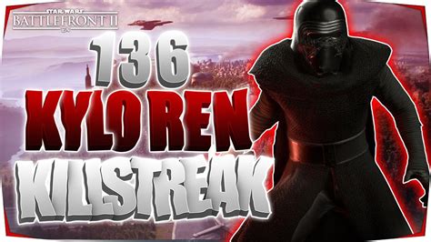 New Kylo Ren Skin Gameplay 136 Hoodless Kylo Ren Killstreak In Star