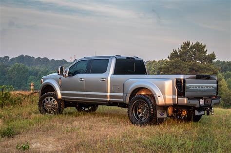 Ford F Platinum Dually On Inch Jtx Forged Wheels Jtx Forged