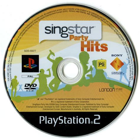 Singstar Summer Party Cover Or Packaging Material Mobygames