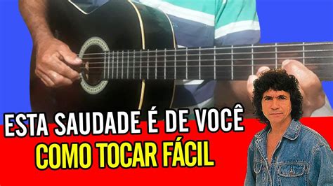 Como Tocar Esta Saudade De Voc Bart Galeno Cover Cifra No Viol O