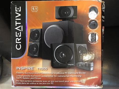 Creative Inspire 51 Computer Speakers Creative Labs Inspire T6300 51 Pc Speakers Deals Pc