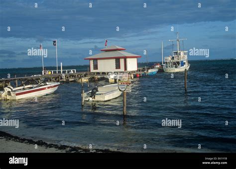 The Waterfront At San Pedro Is Lined With Dive Shops And Fishing Boats