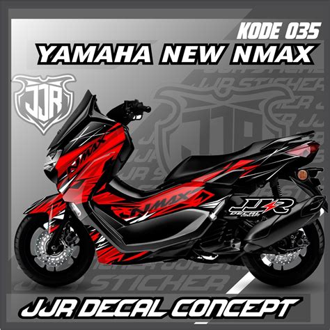 Jual STIKER DECAL YAMAHA NEW NMAX FULL BODY 2020 2023 GRAFIS STICKER