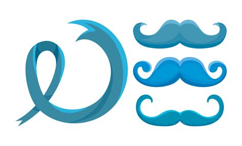 movember icons set 11467682 Vector Art at Vecteezy