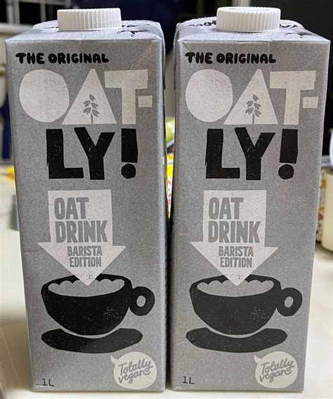 Oatly Oat Drink Barista Edition Food Drinks Beverages On Carousell