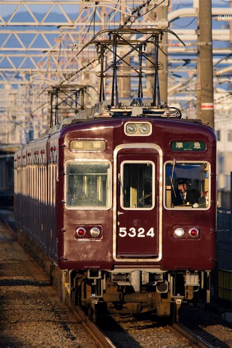 阪急電鉄 阪急5300系電車 5324 上牧駅 大阪府 鉄道フォト・写真 By えこださん レイルラボraillab