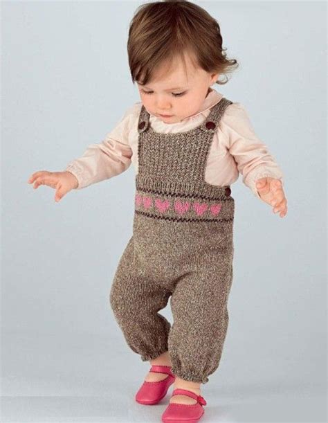 Baby Dungarees Free Pattern Beautiful Skills Crochet Knitting