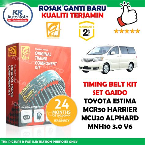 Toyota Estima Mcr Harrier Mcu Alphard Mnh V Genuine Gaido