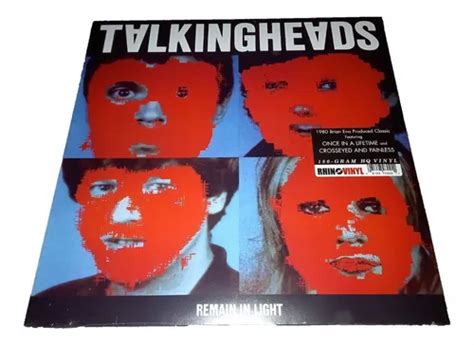 Talking Heads Remain In Light Vinilo Lp Vinil Vinyl Envío Gratis