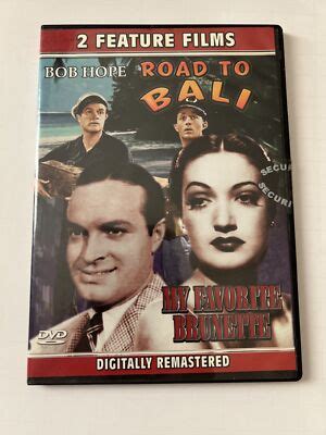 Bob Hope Double Feature Road To Bali My Favorette Brunette DVD NEW EBay