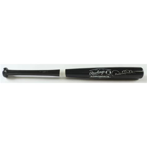 Derek Jeter Signed Rawlings Adirondack Mini Baseball Bat Jsa