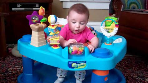 First Exersaucer Experience 5/31/2011 - YouTube