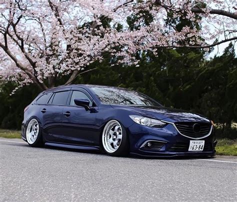 Stanced Mazda 6 Wagon