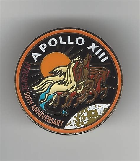 Apollo 13 50th Anniversary Pin Us Space Force Historical Foundation Inc