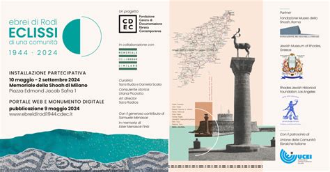 La Fondazione CDEC presenta Ebrei di Rodi Eclissi di una comunità 1944