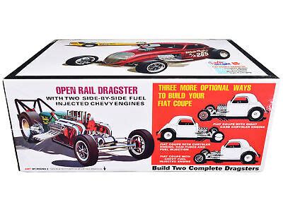 Model Kit 2023 Skill 2 Fiat Double Dragster Set 1 25 Scale AMT EBay