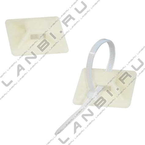 Fortisflex ПМС 30х30(б) Площадка самоклеющаяся 30х30мм для крепления ...