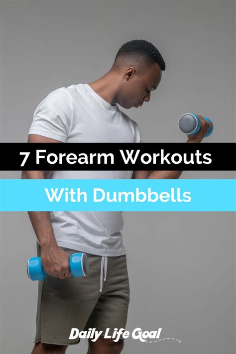 7 Forearm Workouts With Dumbbells | Forearm workout, Best dumbbell ...