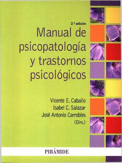 Resúmenes de Manual de psicopatología Descarga apuntes de Manual de