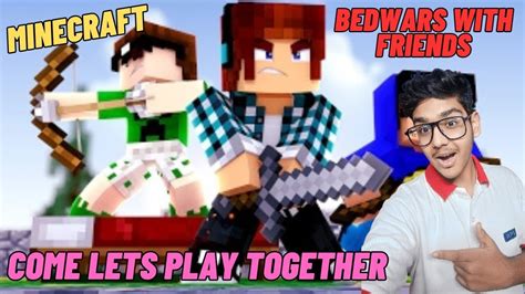 Playing Bedwars With Subs And Friends Minecraft Bedwars Join Now