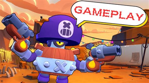 Gameplay De Brawl Stars Com O Darryl Youtube