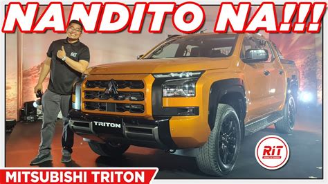 2024 Mitsubishi Triton Athlete Launch Video RiT Riding In Tandem