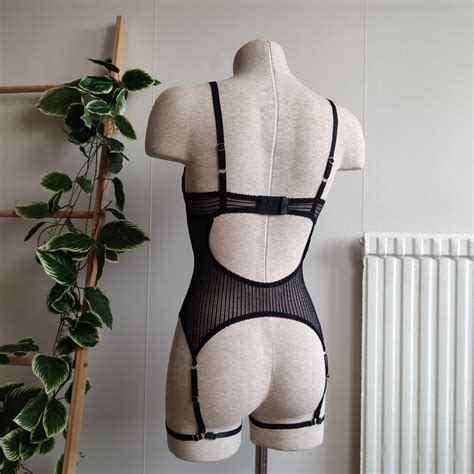 Bodysuit PDF Lingerie Sewing Pattern Krista Etsy