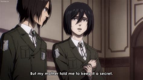 Eremika Archive On Twitter Eren And Mikasa Telling Each Other Secrets