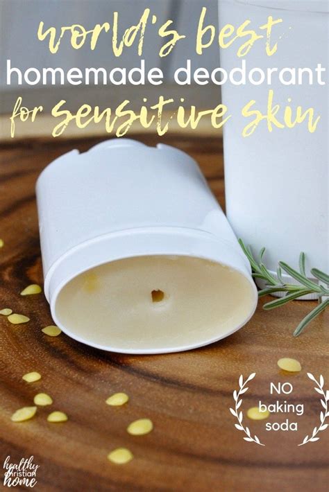 Homemade Deodorant Without Baking Soda Artofit