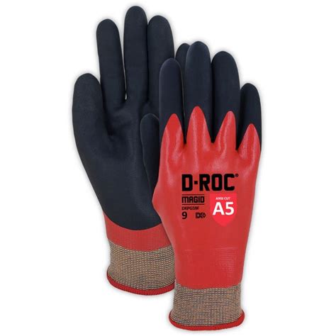 Magid® D Roc® Dx Technology® 18 Gauge Foam Nitrile Coated Cut