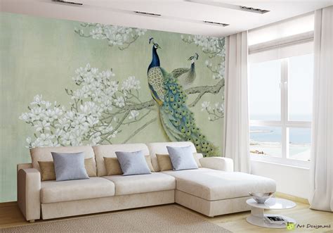 Птицы в интерьере - 14 фото