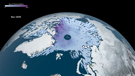 Nasa Svs Icesat Sea Ice Thickness