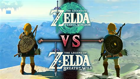 Zelda Tears Of The Kingdom VS Breath Of The Wild Why