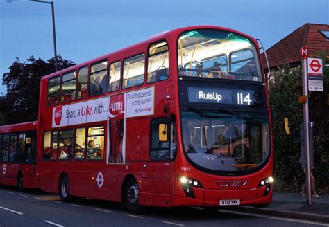 London Bus Routes Route 114 Mill Hill Broadway Ruislip